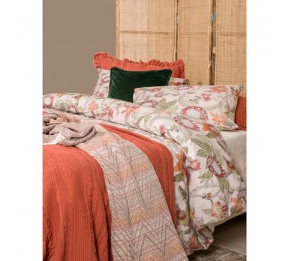 Bedspread with Double Ruffles