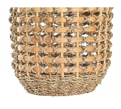 Bougeoir Rattan