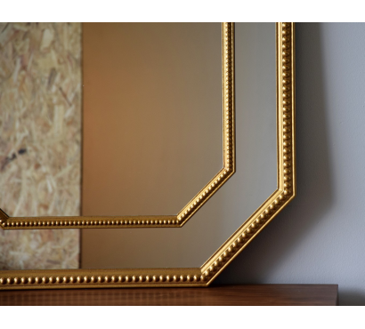 Espelho em Madeira Dourada