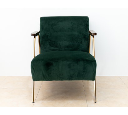 Fauteuil en velours