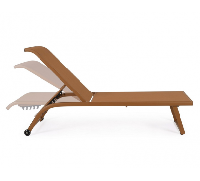 Chaise Longue Pecan