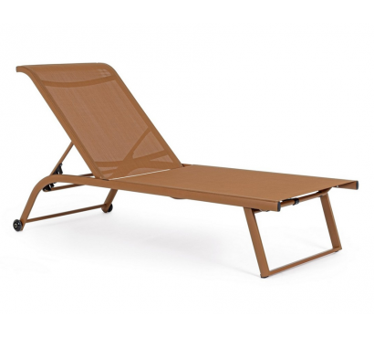 Sun Lounger Pecan