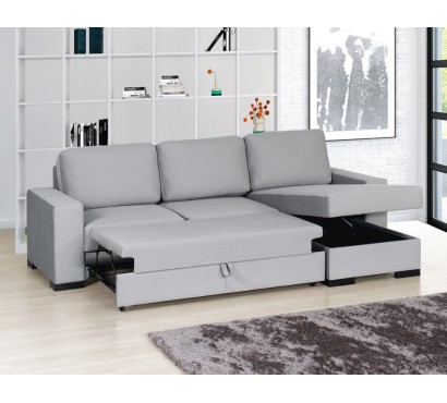 Sofa with Chaise + Bed