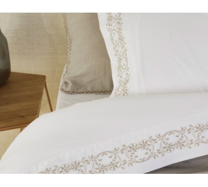Jogo de Cama Beje