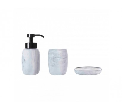 Marble Bath Accessory Set