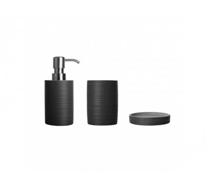 Anthracite Bath Accessory Set