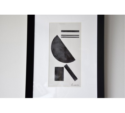 Quadro Abstrato Geometria N.4