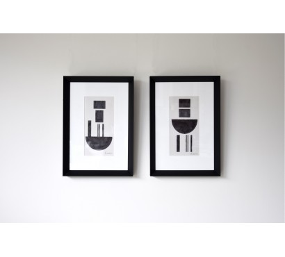 Quadro Abstrato Geometria N.3