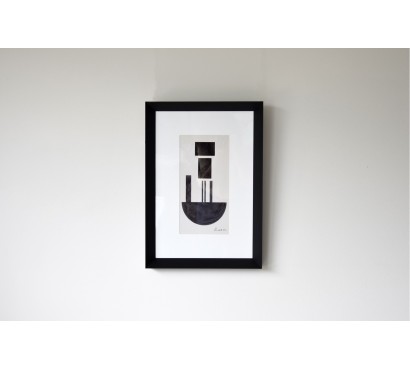 Quadro Abstrato Geometria N.3