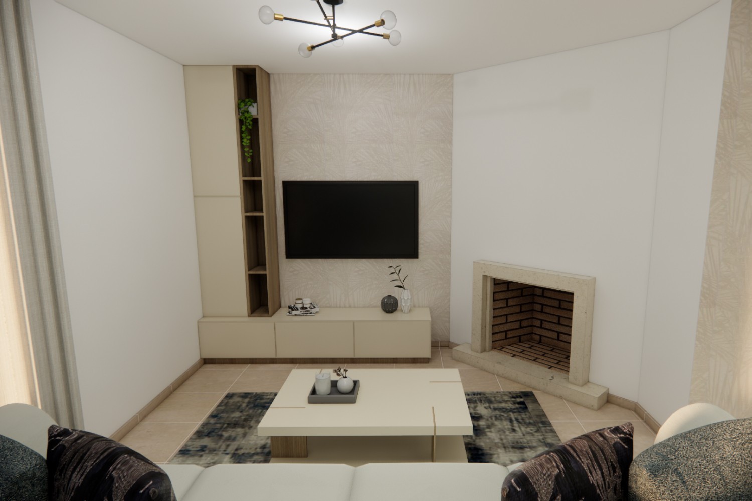 Simplistic Living Room